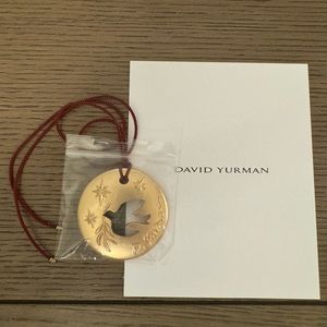 David Yurman Dove Christmas Ornament 2023